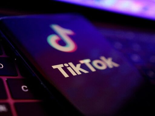 iPhone shows the TikTok logo on Prototopics